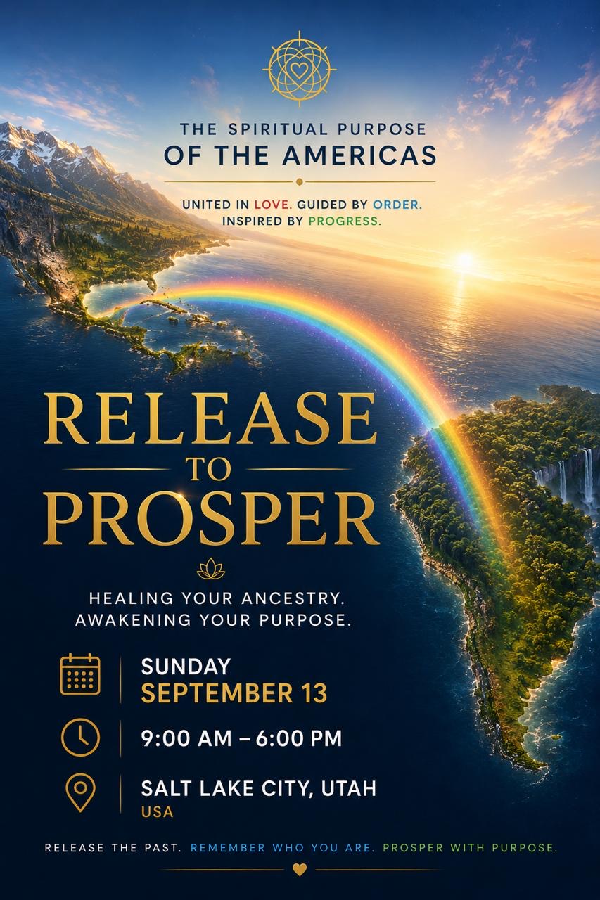 Release to Prosper — Ricardo Cury event flyer